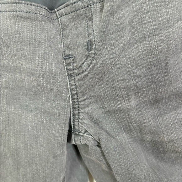 Madewell over the belly maternity skinny jeans distressed grey wash size 26 new - Picture 3 of 7